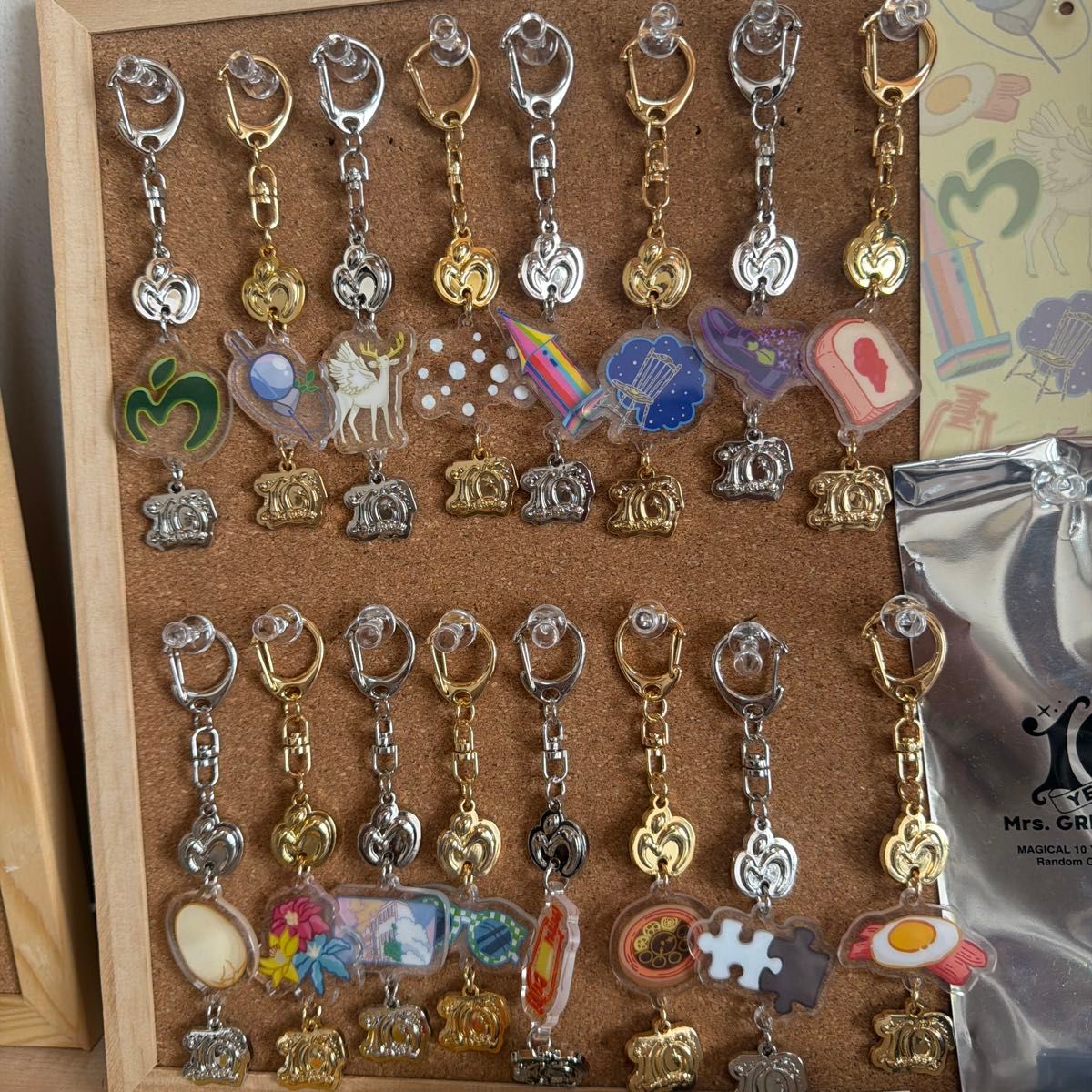 ミセス キーホルダー ランダムチャームキーホルダー Mrs GREEN APPLE