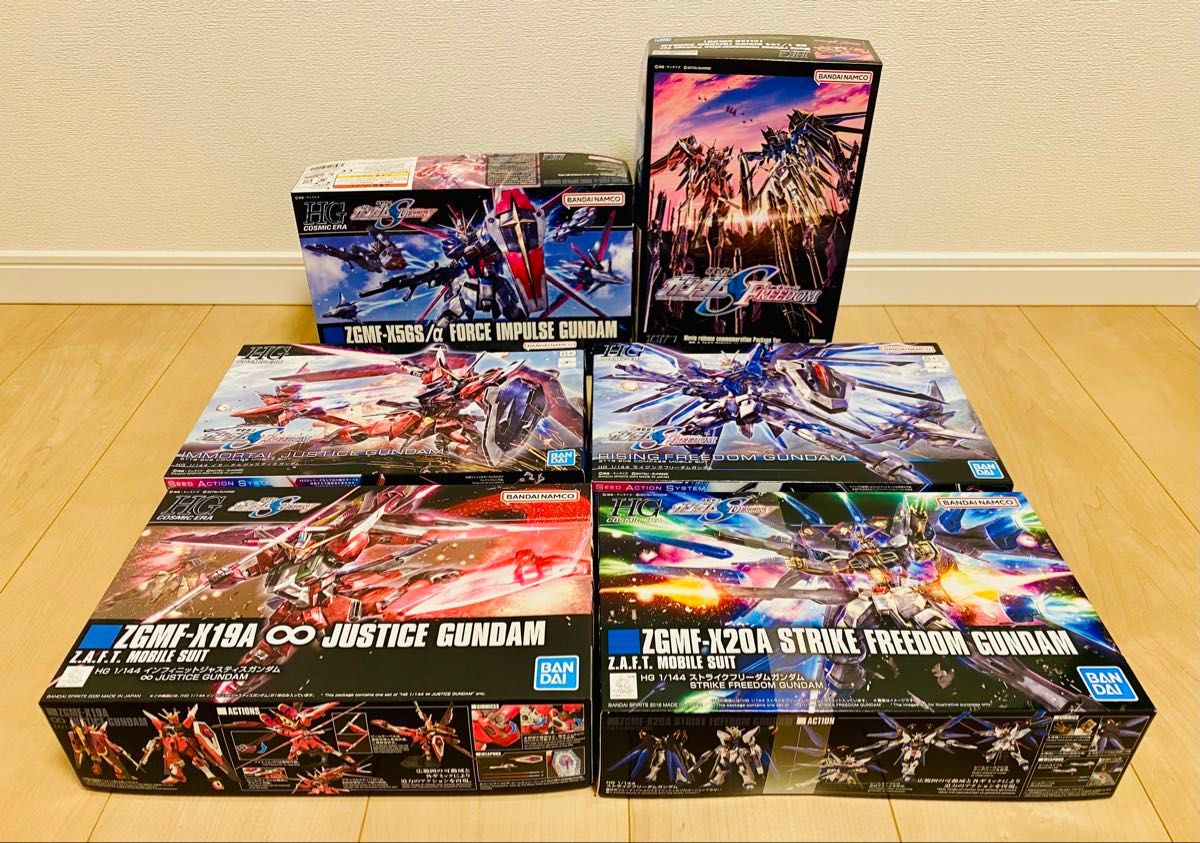 HG 1/144 ガンダムSEED 6体セット 未組立｜Yahoo!フリマ（旧PayPayフリマ）