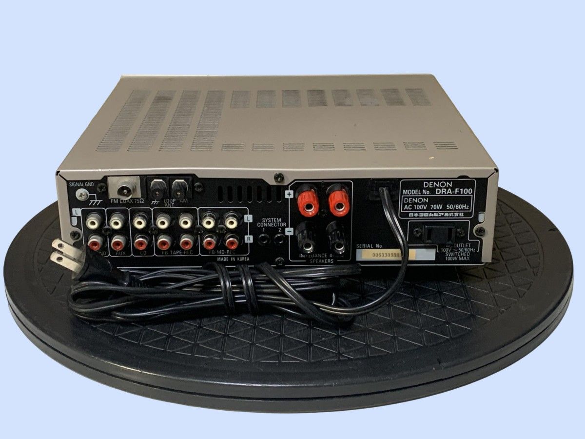 M9593 DENON チューナー搭載アンプ DRA-F100｜Yahoo!フリマ（旧PayPay