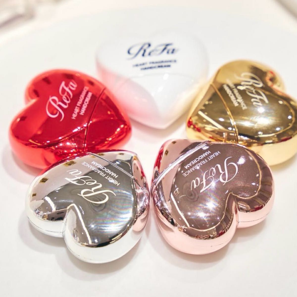 ReFa リファ ハートフレグランスハンドクリーム ローズゴールド 新品未