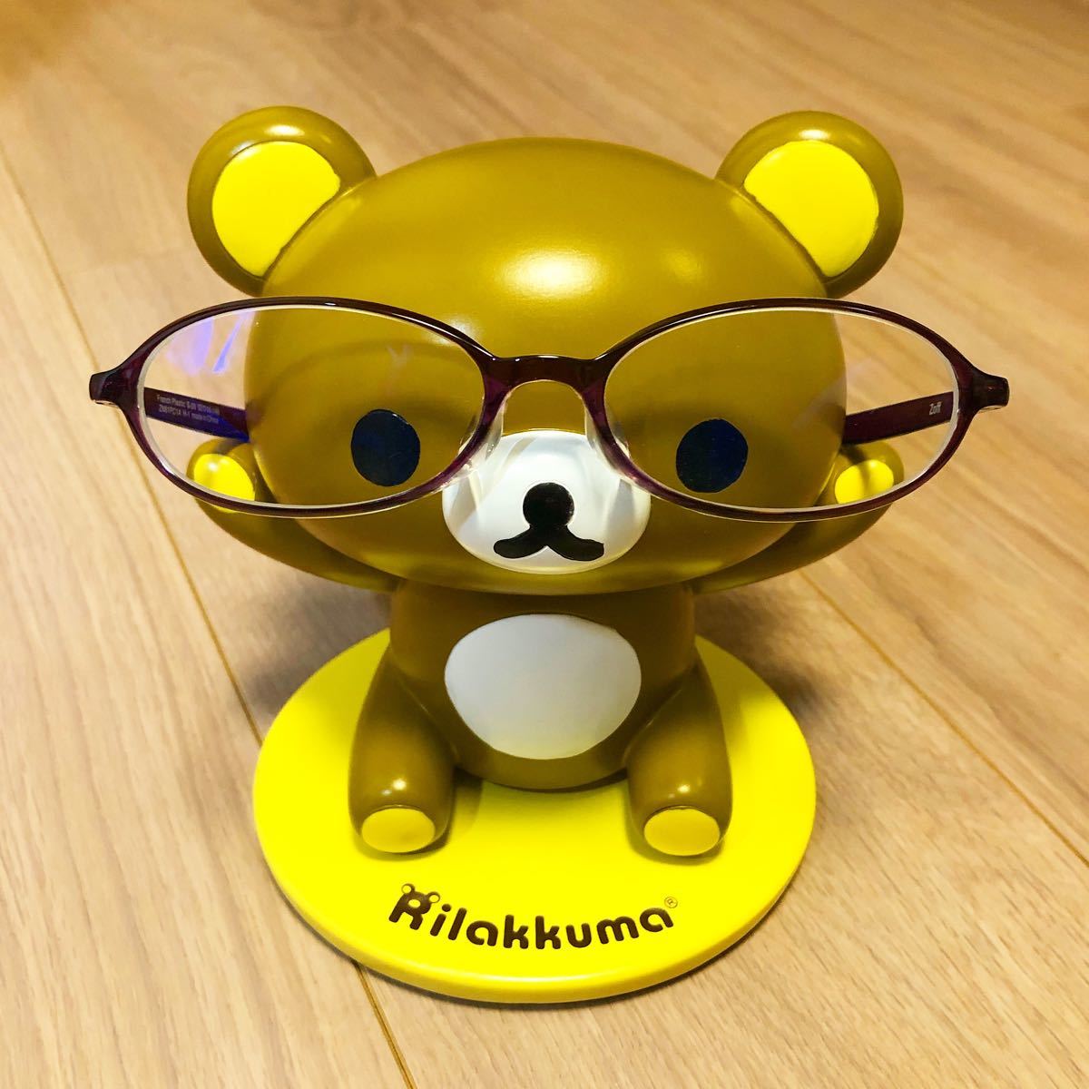 リラックマ コリラックマ メガネスタンド 眼鏡置き 小物入れ