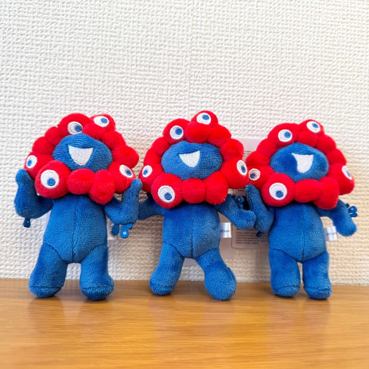 ミャクミャク EXPO2025 ぬいぐるみ ボールチェーンマスコット ABC