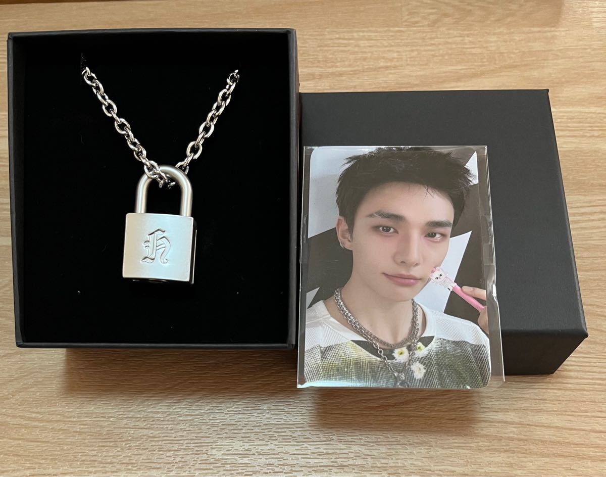 ヒョンジン メンプロ 南京錠 ネックレス straykids 公式｜Yahoo!フリマ