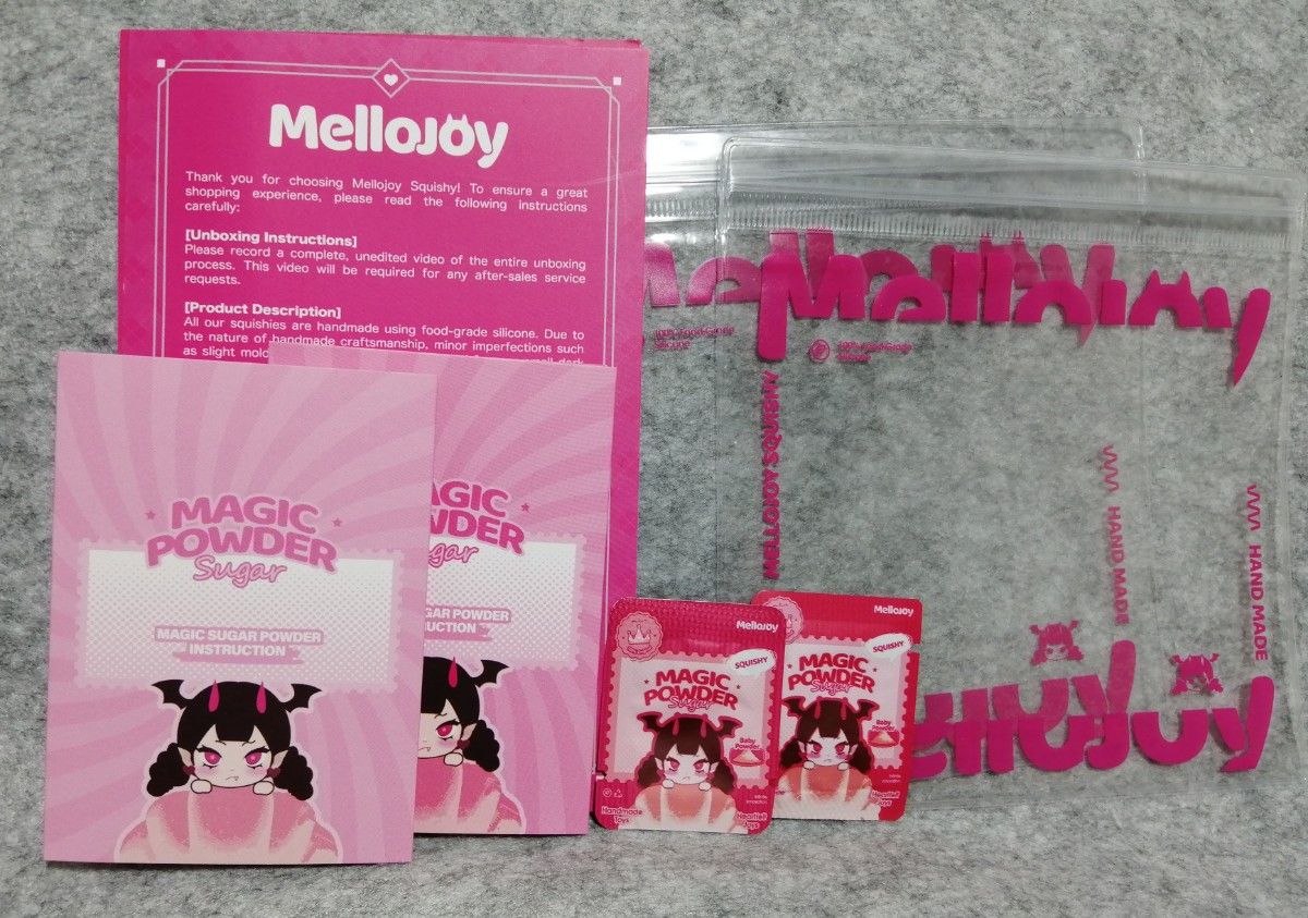 mellojoy ロゴ付き 予備袋 マジックパウダー2個｜Yahoo!フリマ（旧