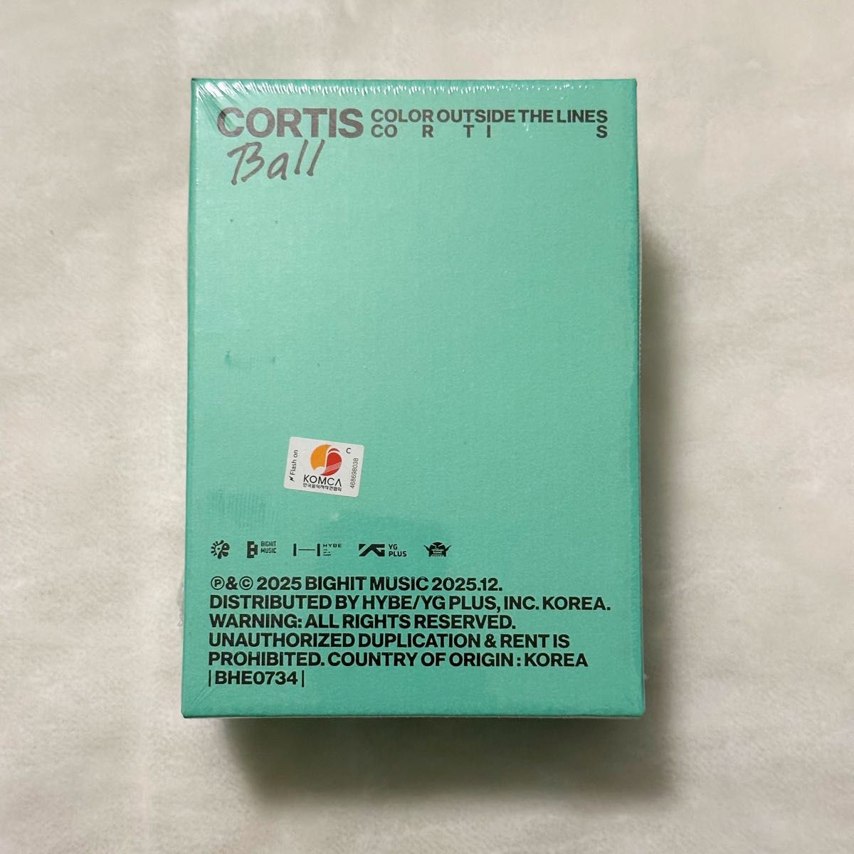CORTIS コルティス アルバム CD Ball ver. CORTIS - COLOR OUTSIDE THE