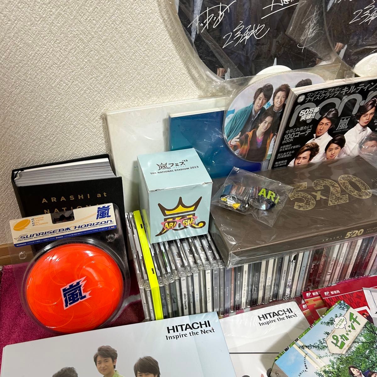 嵐 グッズ ARASHI CD 大量 コンサート セット Tシャツ バッグ ペンラ