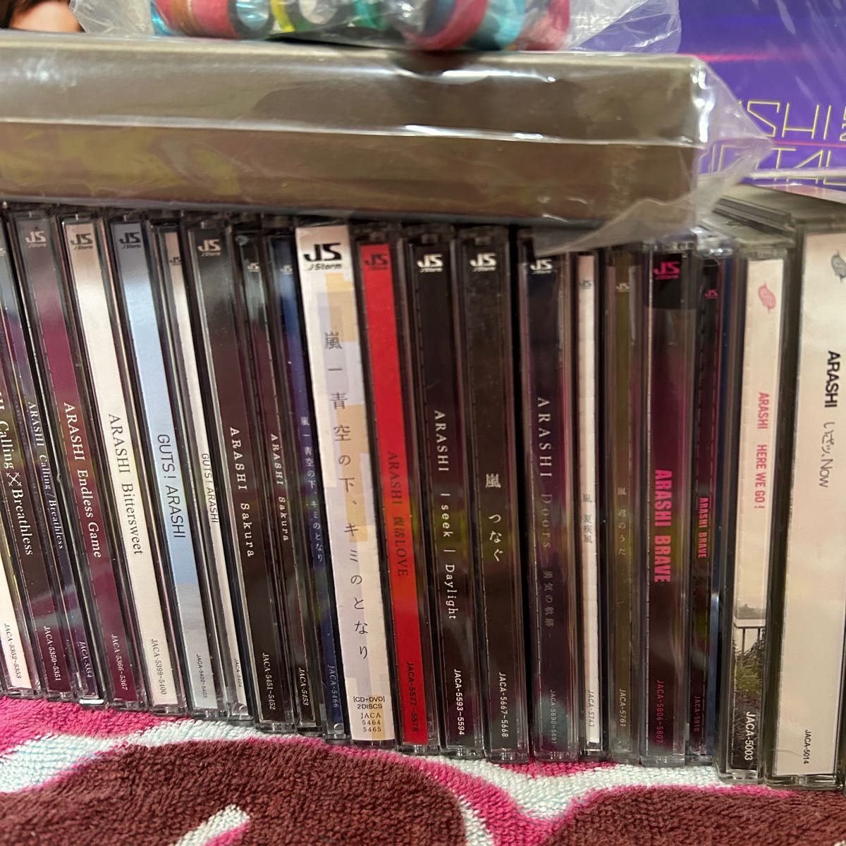 嵐 グッズ ARASHI CD 大量 コンサート セット Tシャツ バッグ ペンラ