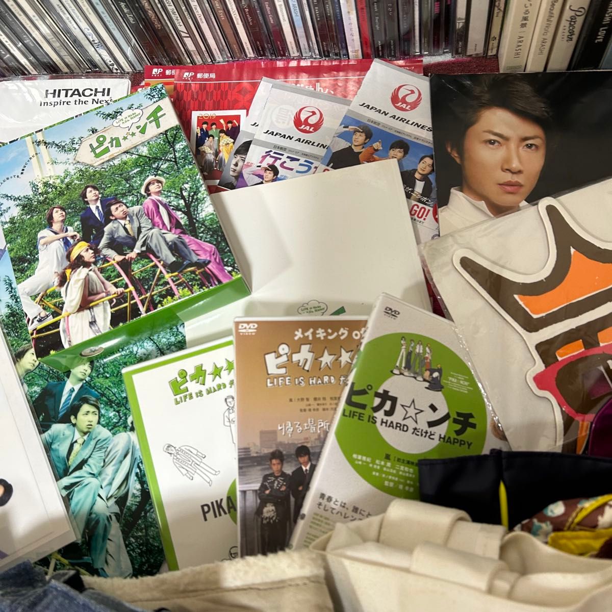 嵐 グッズ ARASHI CD 大量 コンサート セット Tシャツ バッグ ペンラ