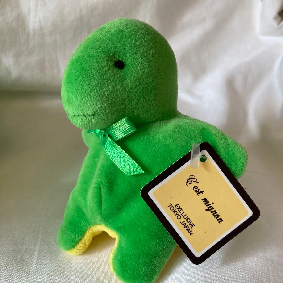 即日発送 C'est mignon セ・ミニョン ドラゴン 緑 マスコット