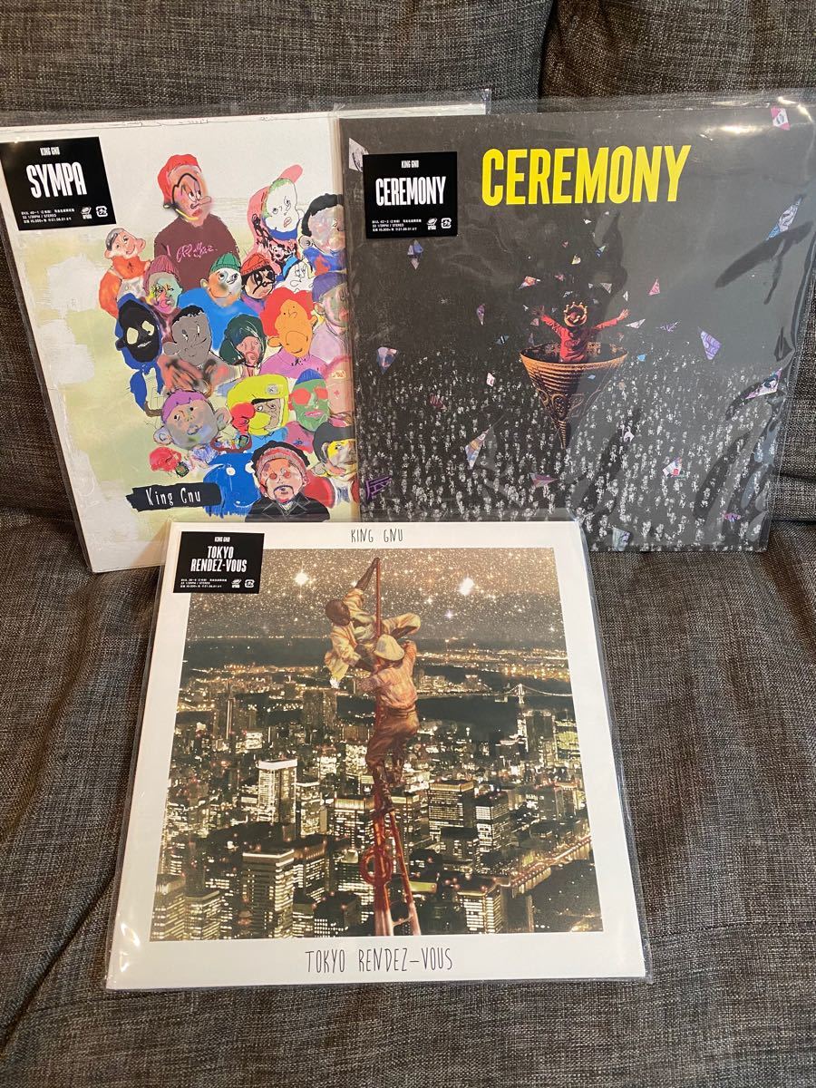 新品未開封 KingGnu LP レコード 3枚セット 完全生産限定盤｜Yahoo