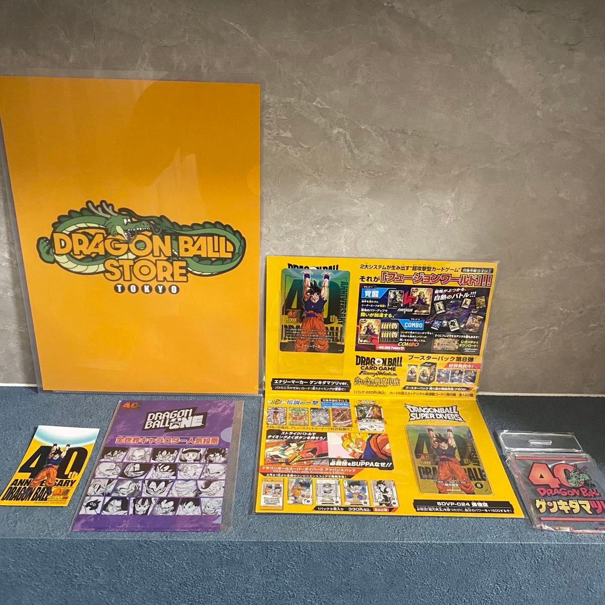 ゲンキダマツリ 入場者特典 アクスタ ミニクリアファイル セット