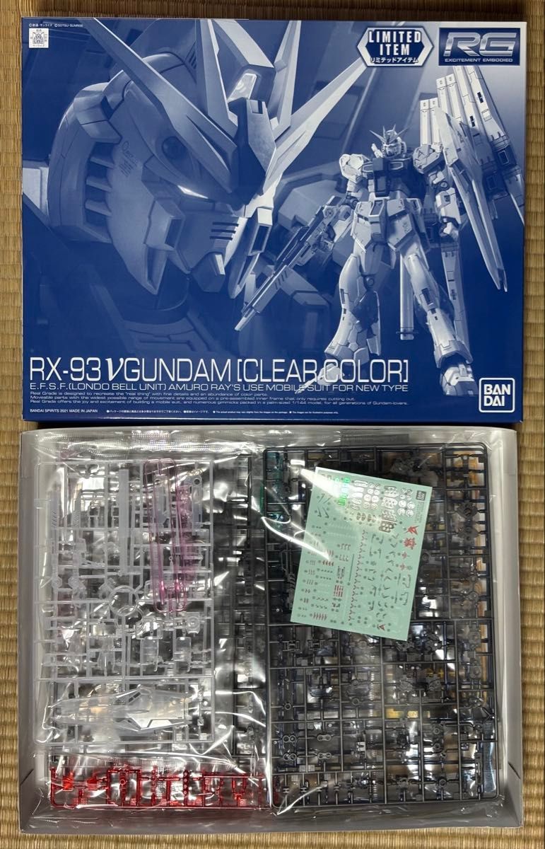 RG νガンダム・サザビー クリアカラー【リミテッドアイテム】｜Yahoo