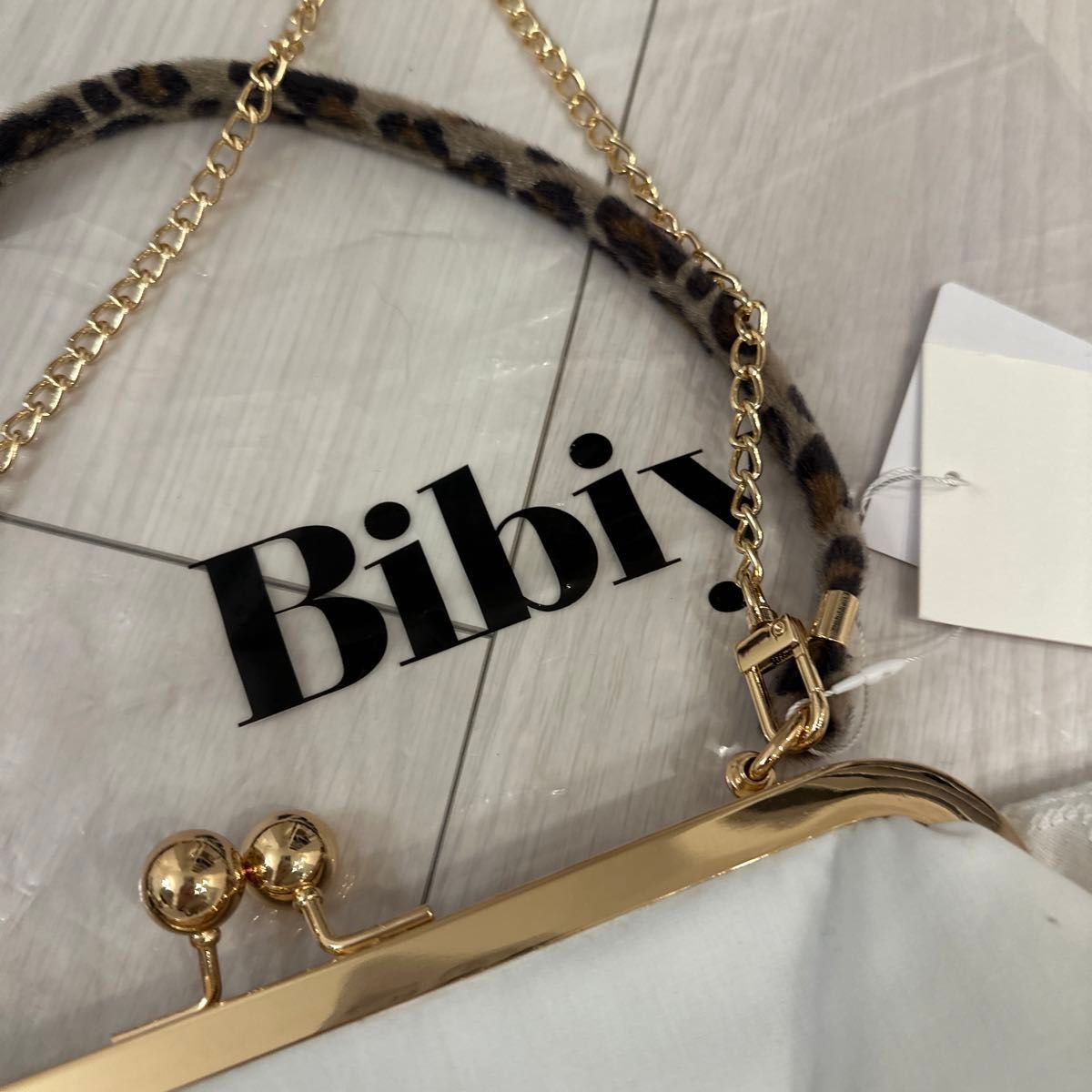 Bibiy ヒョウ柄 バッグ レオパード SABRINA LACE BAG｜Yahoo!フリマ