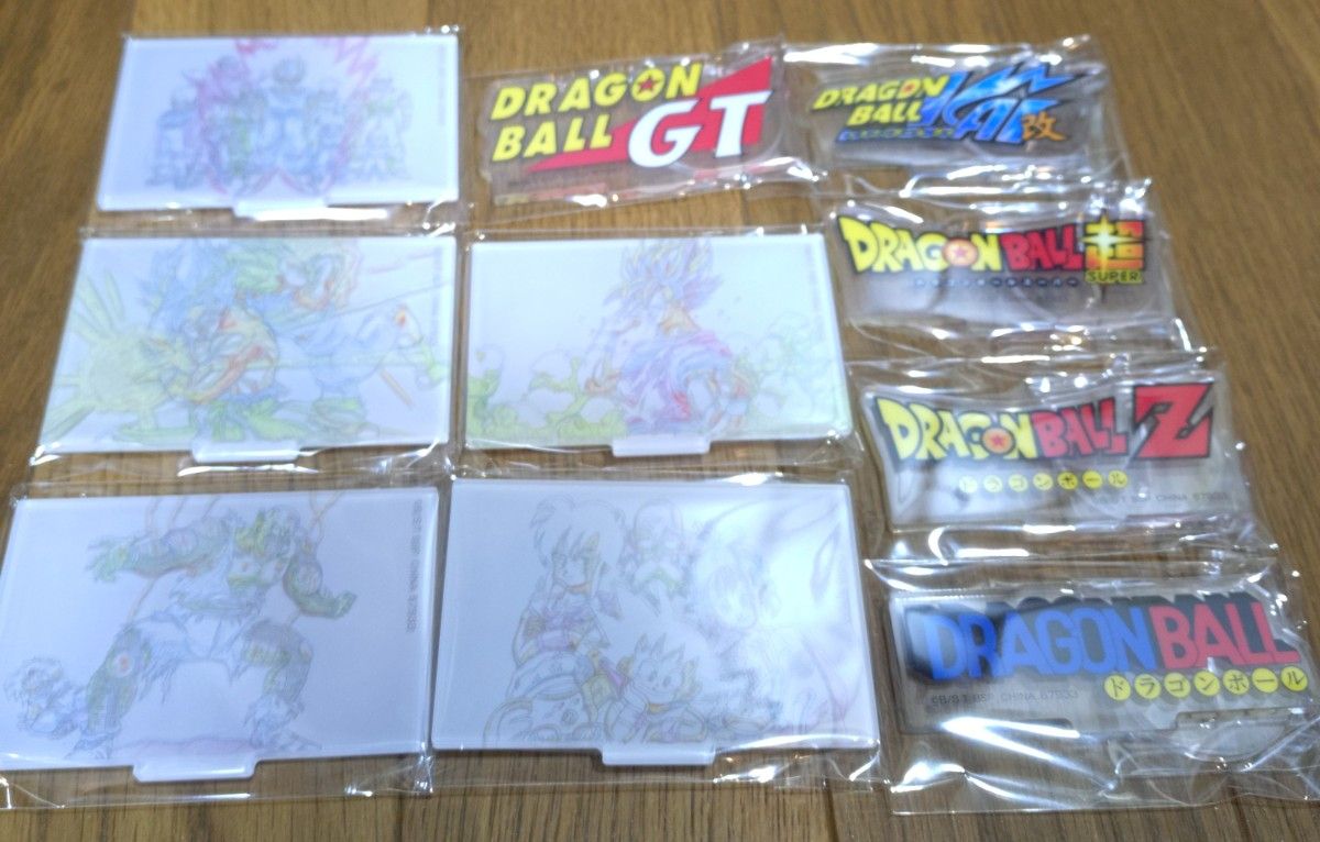 ドラゴンボール 一番くじ F賞 ロゴ アクリルスタンド 10種 コンプ