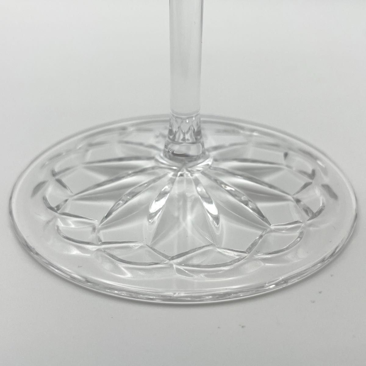 未使用 クリスタルドナウ カメイガラス シャンパングラス/ワイングラス