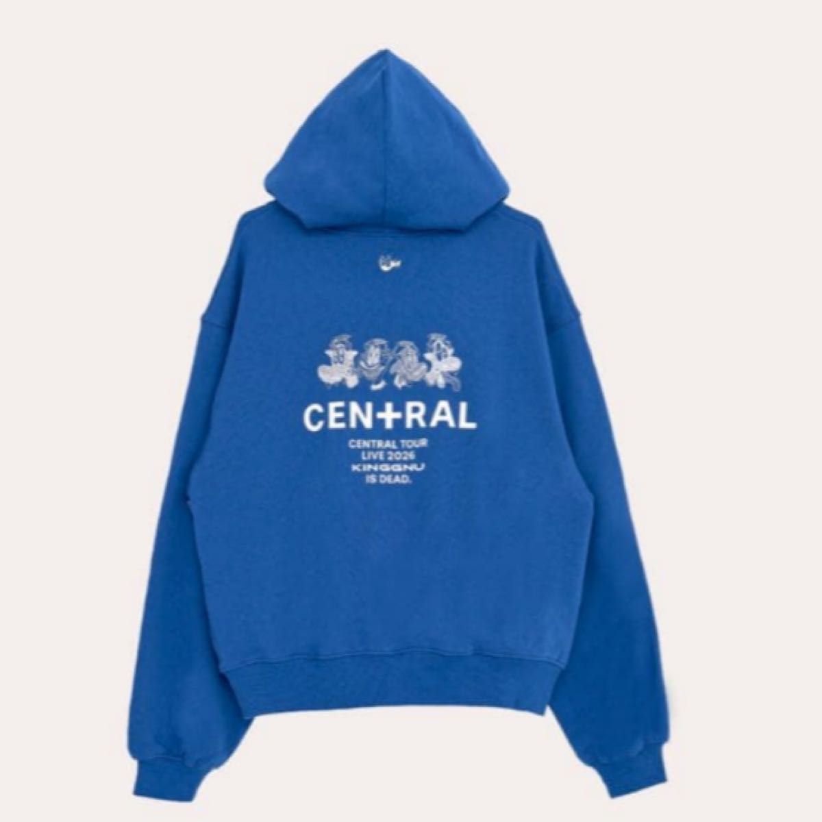 King Gnu 新品未開封 フードパーカー CEN+RAL セントラル ブルー L