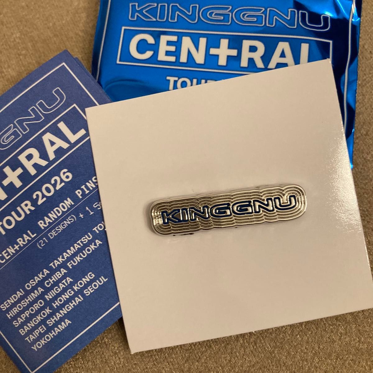 King Gnu CEN+RAL ピンズ ピンバッチ キングヌー 2026 17｜Yahoo