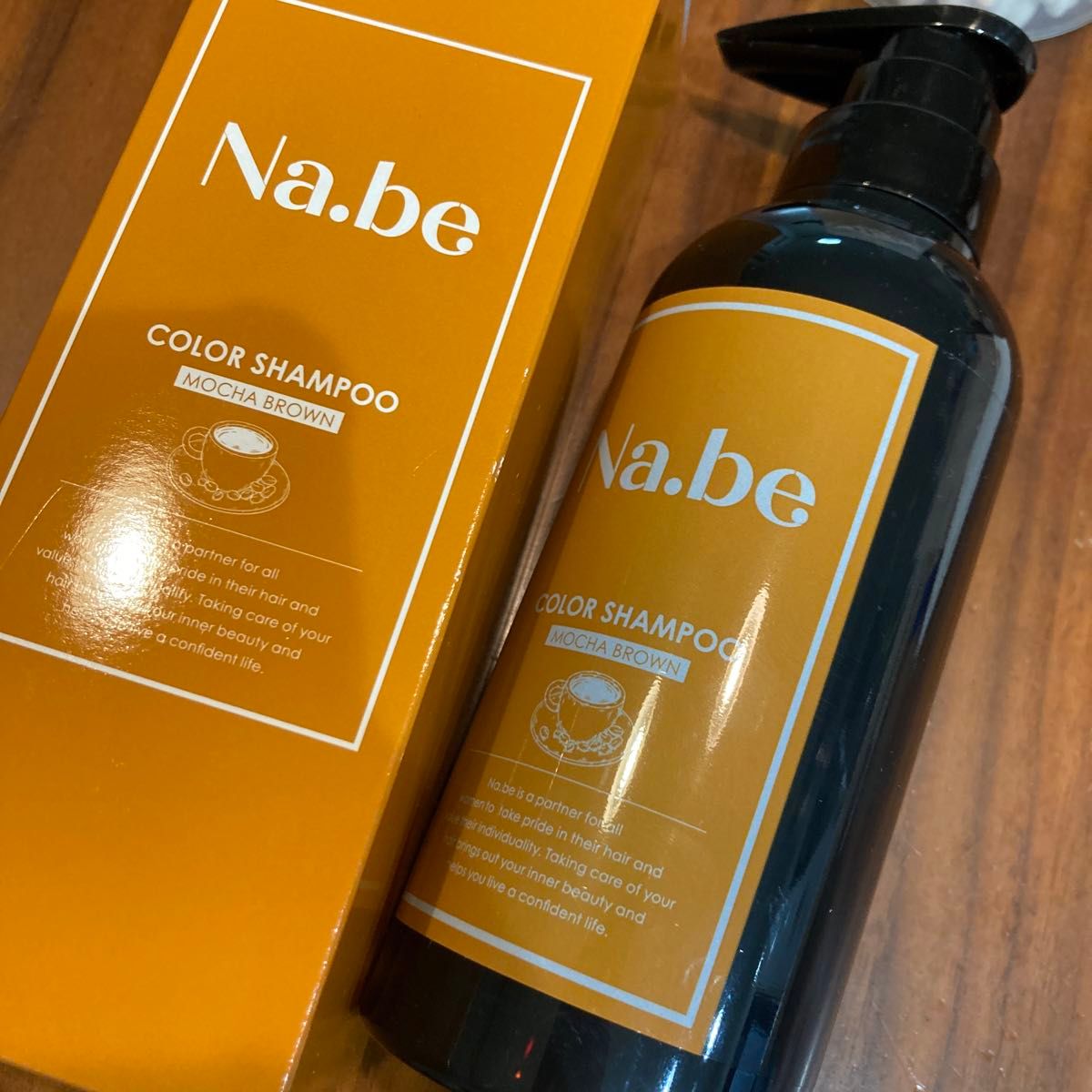 Na.be カラーシャンプー モカブラウン×4 Na be 大人上品ブラウン