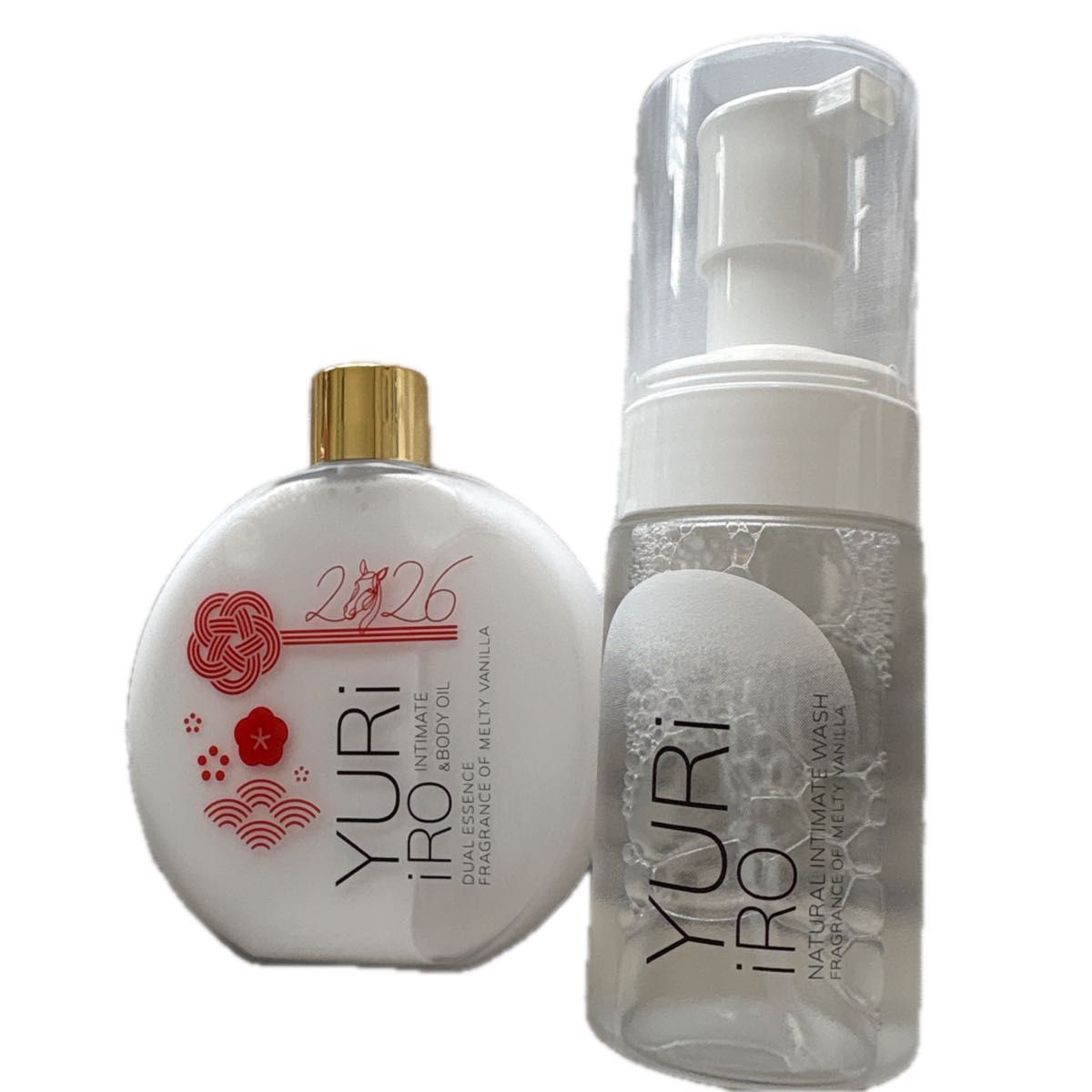 YURI IRO インティメイト＆ボディオイル＆ウォッシュ メルティバニラ
