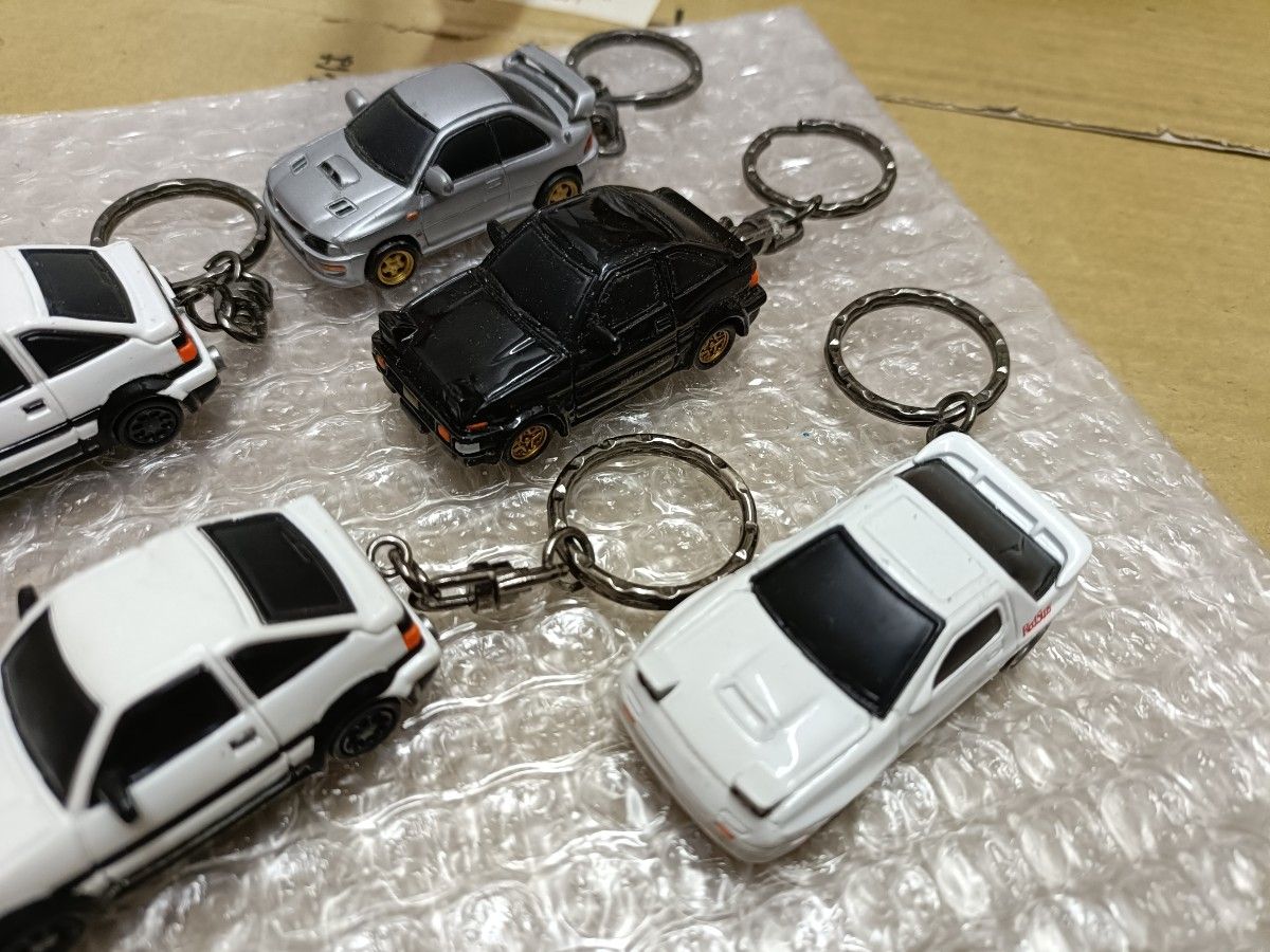 頭文字D ミニカー キーホルダー 8台セット｜Yahoo!フリマ（旧PayPay