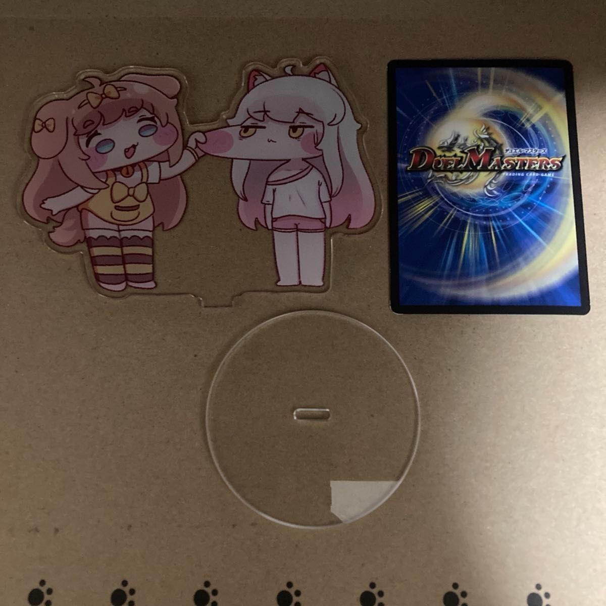 トリッカル もちもちほっぺ大作戦 コミー バター アクリルスタンド