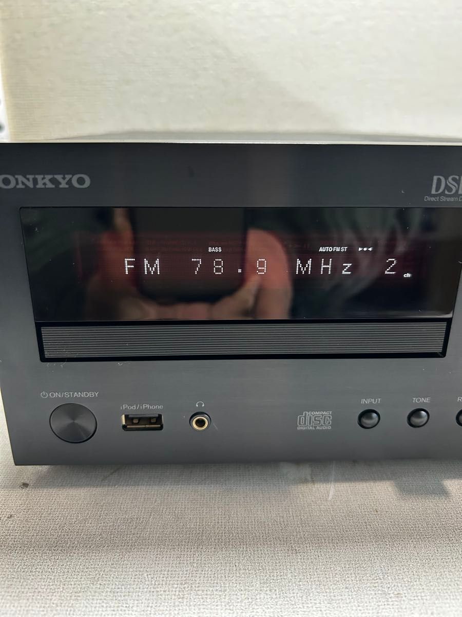U16 整備美品 ONKYO CR-N765 (B)ハイレゾ対応ネットワークCDレシーバー