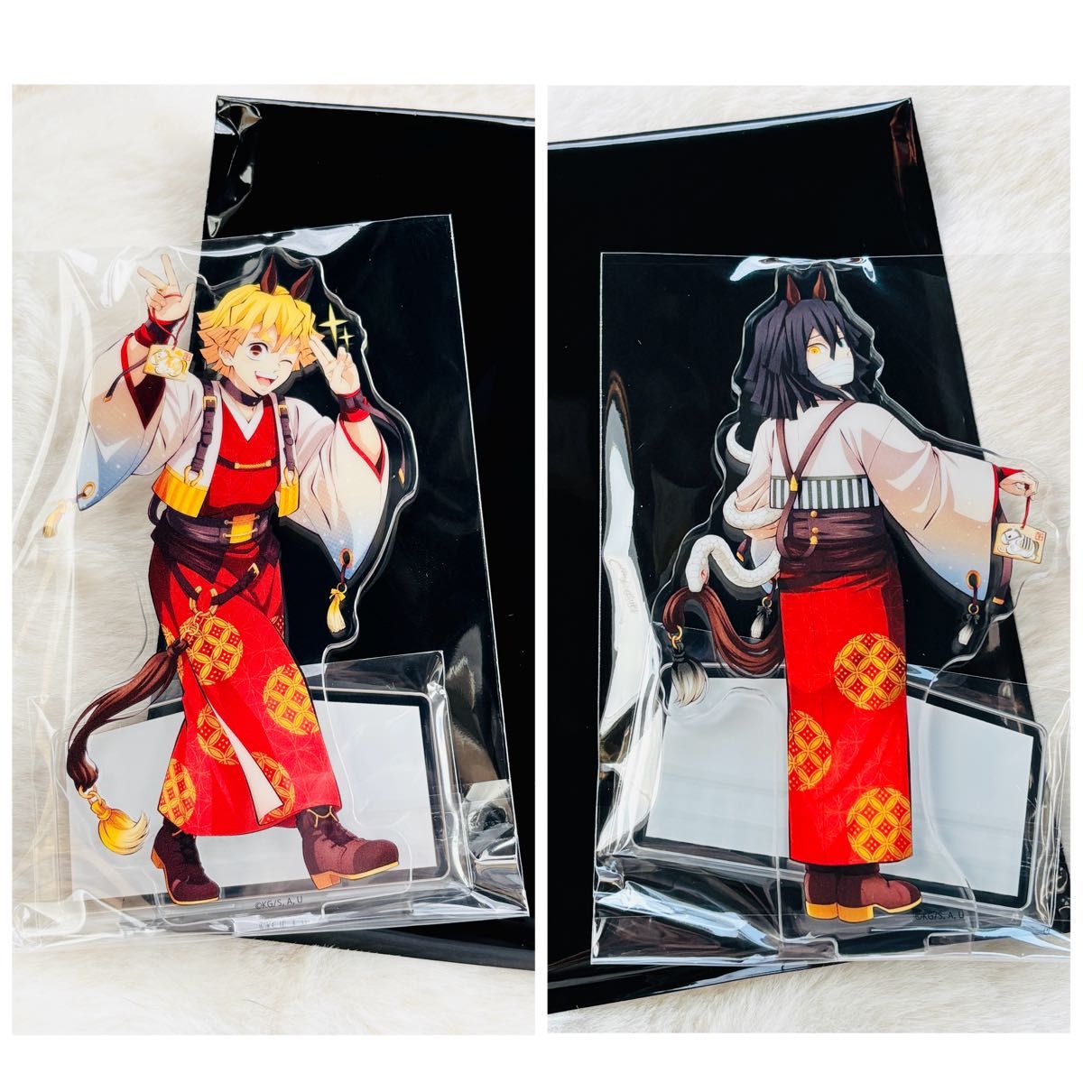 鬼滅の刃 ufotable 午年 干支2026 アクリルスタンド 我妻善逸 伊黒小芭