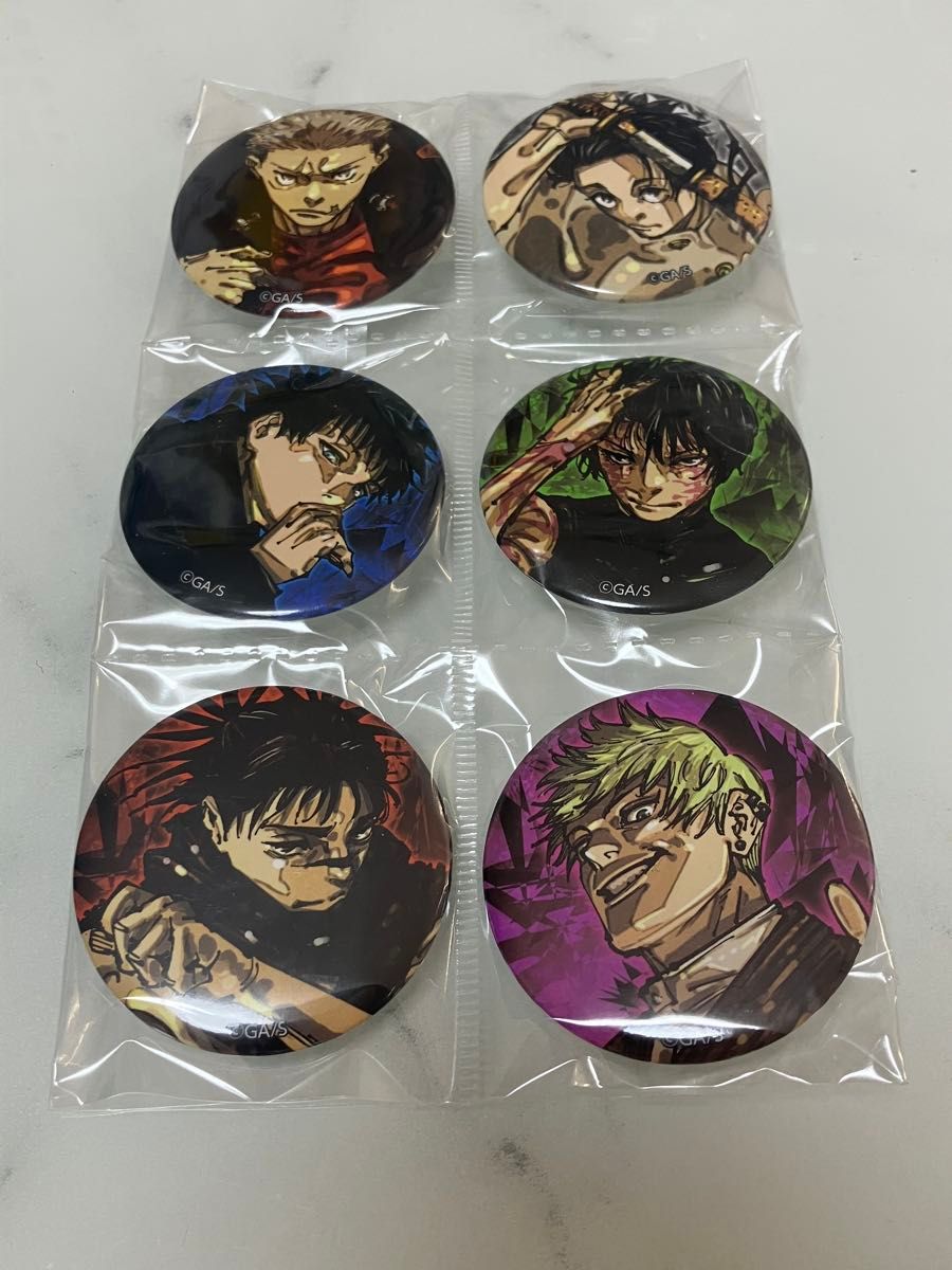 呪術廻戦 特製缶バッジ 6種セット ジャンプGIGA｜Yahoo!フリマ（旧