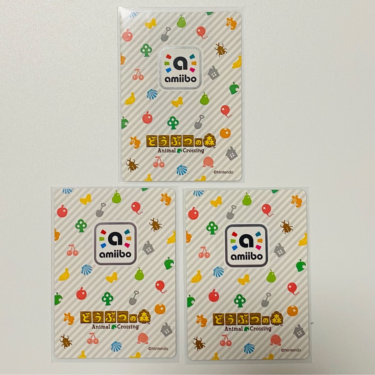 どうぶつの森 amiiboカード ジュン ジャック ミッチェル 3枚セット