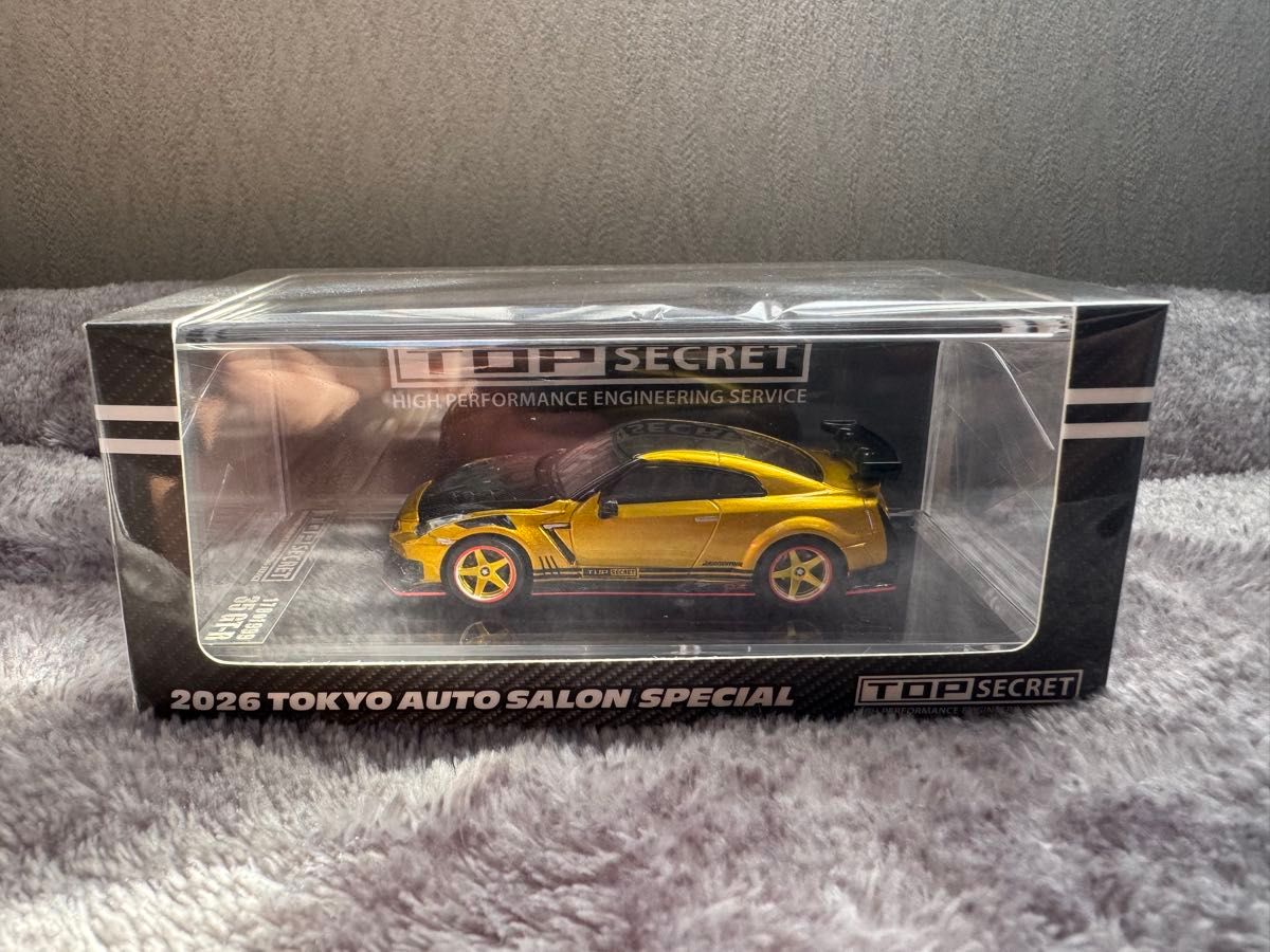 TOP SECRET GT-R R35 ミニカー 999個限定 東京オートサロン2026 トップ