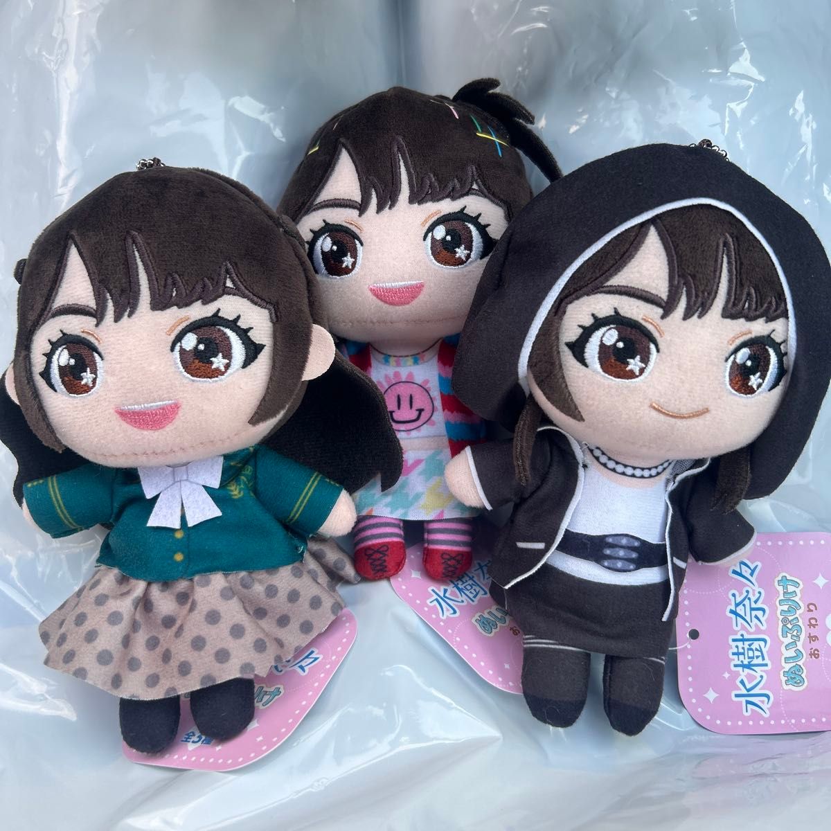 GiGO限定 水樹奈々 ぬいぷりけ おすわり 全3種 コンプリート｜Yahoo