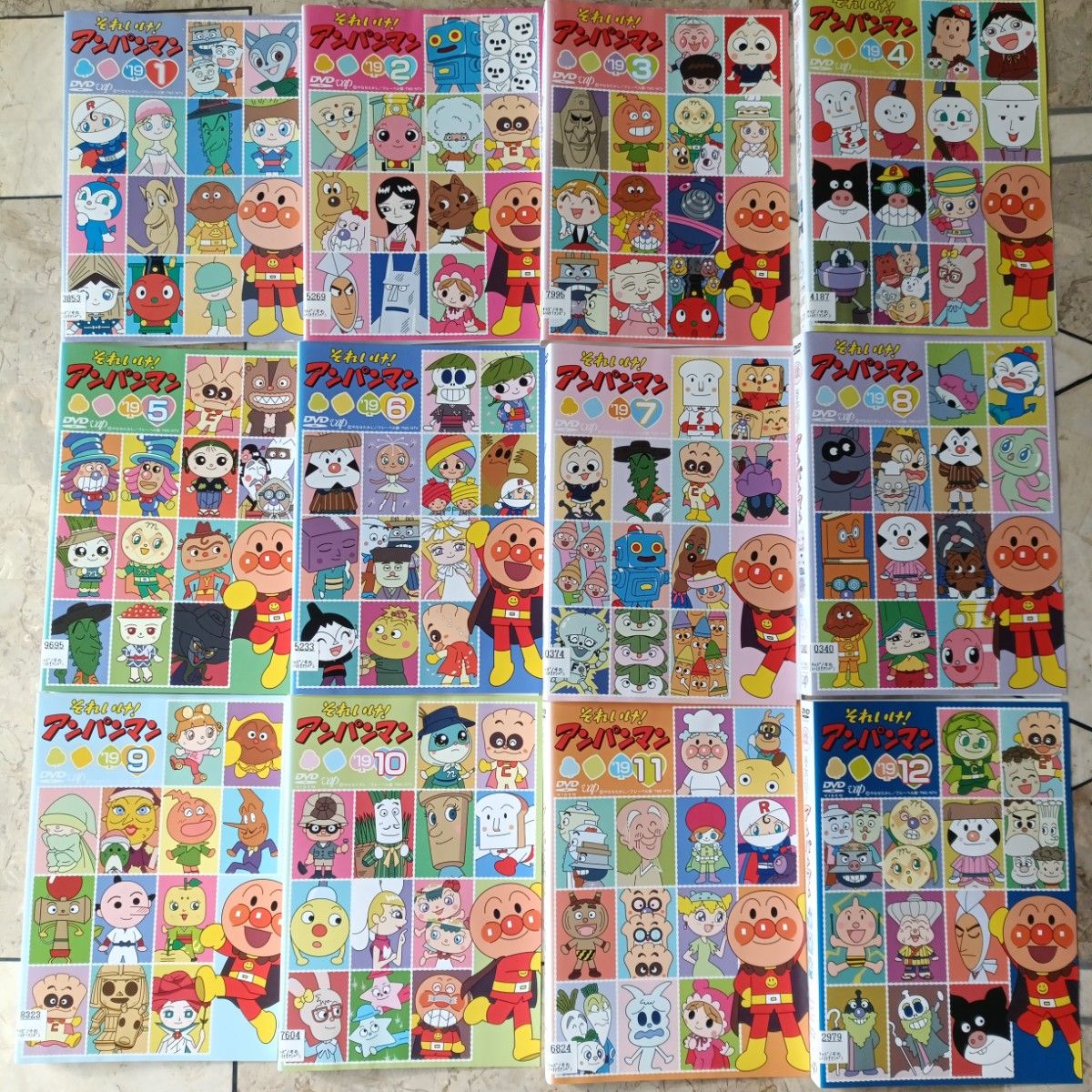 それいけ アンパンマン '19 DVD 全巻 1~12(完) 抜け巻無し｜Yahoo