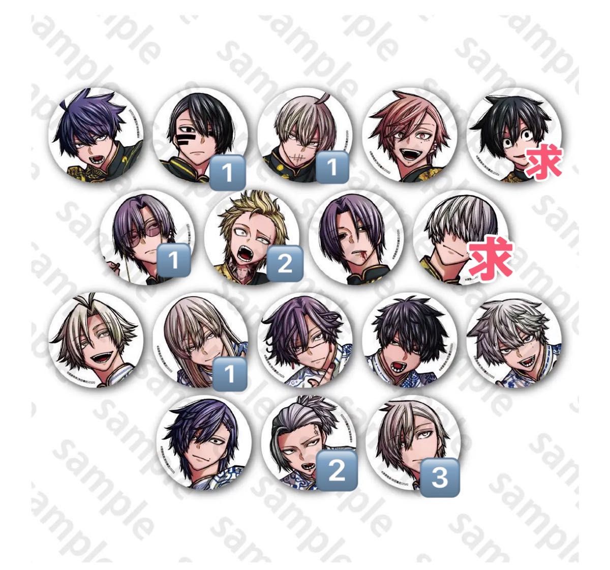 桃源暗鬼 コミケ 107 アフコミ c107 缶バッジ｜Yahoo!フリマ（旧PayPay