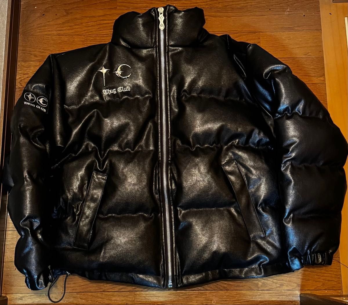 thug club ダウンジャケット 黒 ブラック｜Yahoo!フリマ（旧PayPayフリマ）