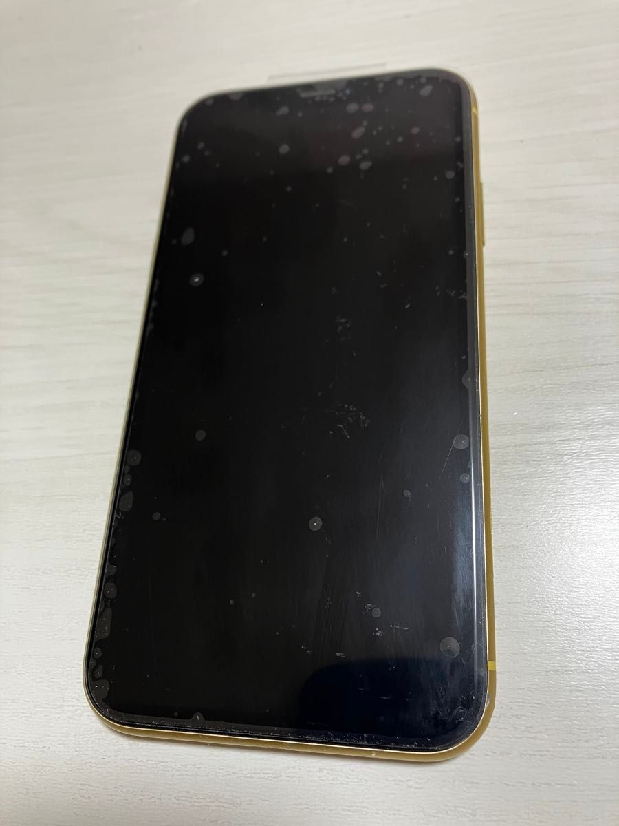 中古整備品】iPhone XR 256GB イエロー SIMフリー 動作良好 iPhone XR