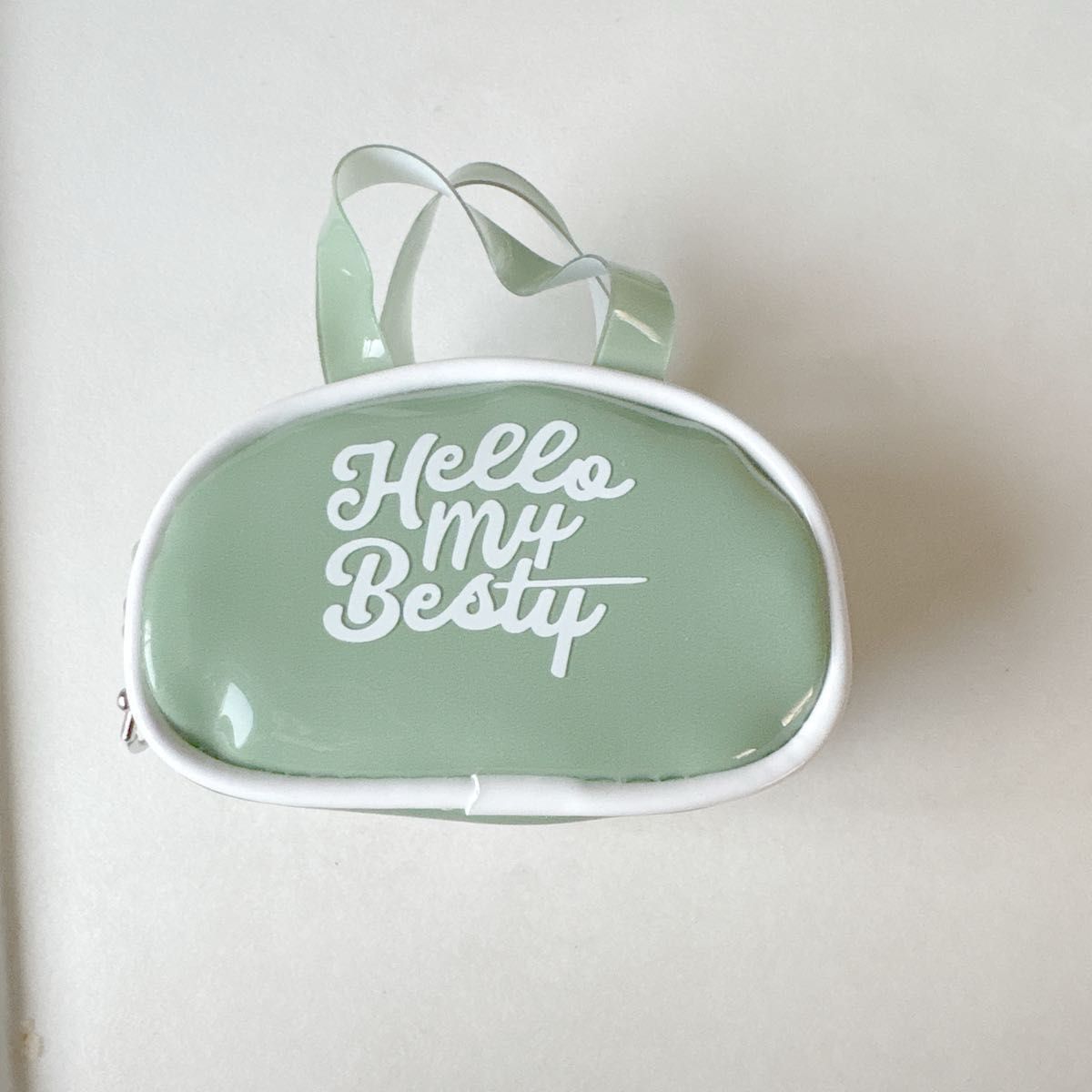 BE FIRST ミニボストンポーチチャーム 大阪限定カラー グリーン Hello