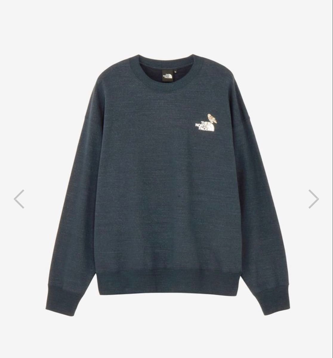 新品未使用 ノースフェイス スウェットトレーナーMサイズ ネイビー