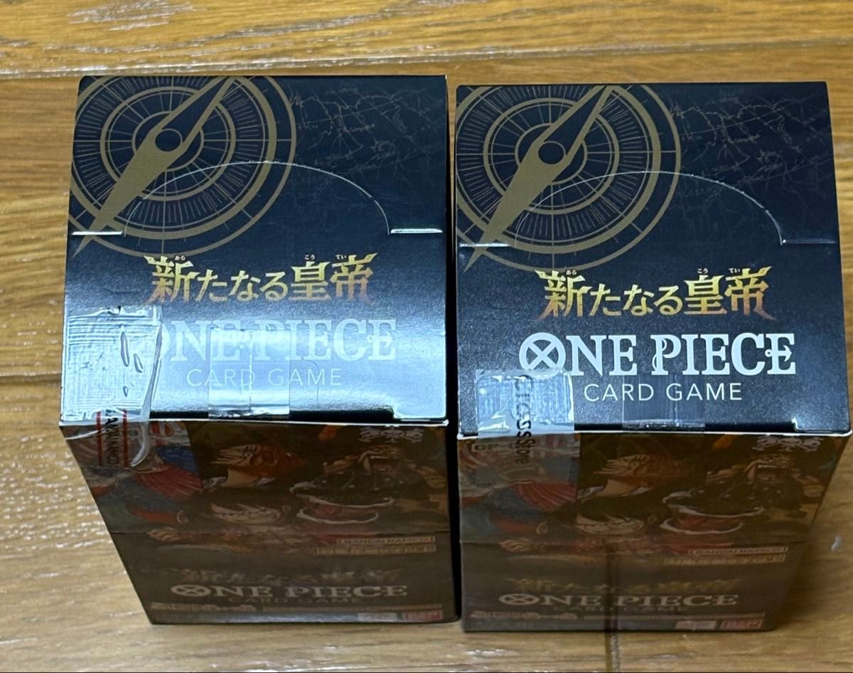 ワンピースカードゲーム 新たなる皇帝 OP-09 2BOX テープカット