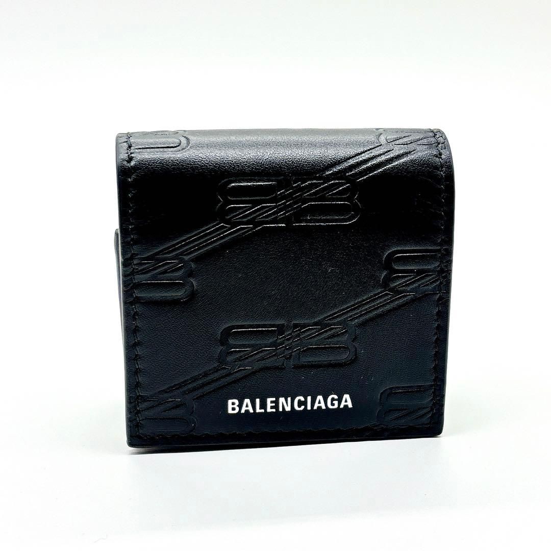 BALENCIAGA バレンシアガ BBライン イヤホンケース 717747 ブラック