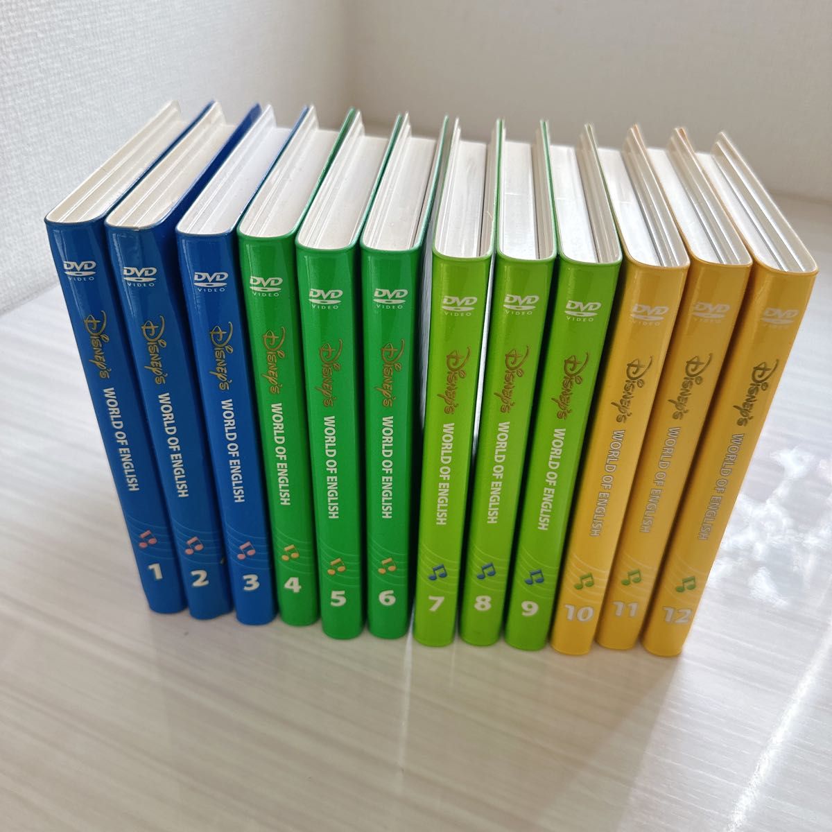 ディズニー英語システム DVD シングアロング 12本セット 子供英会話