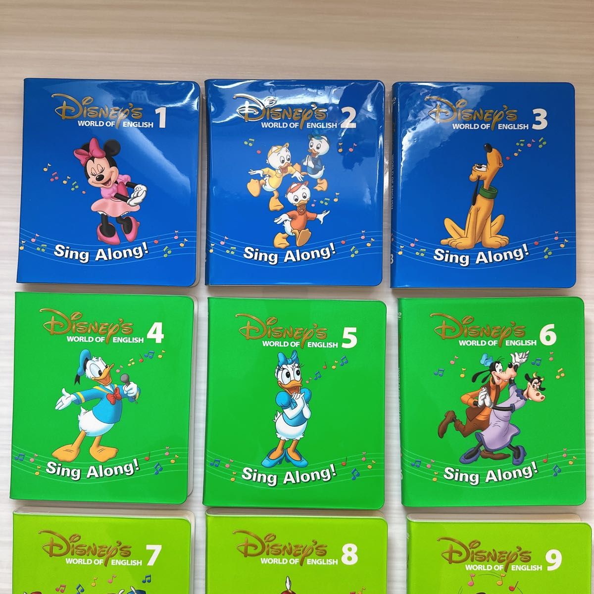 ディズニー英語システム DVD シングアロング 12本セット 子供英会話