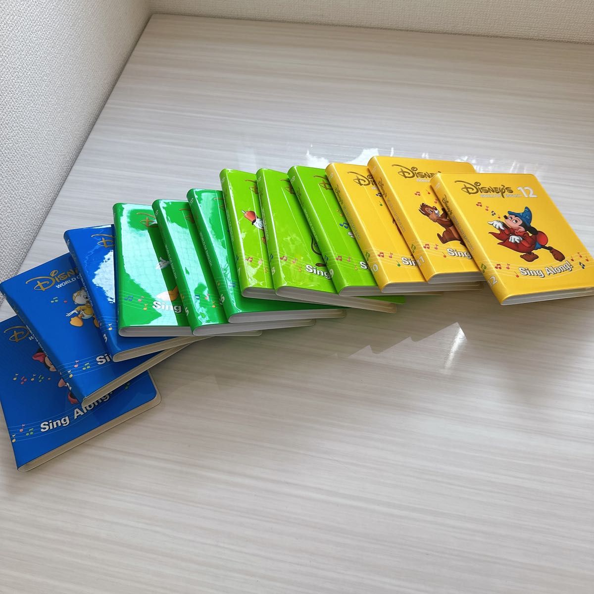 ディズニー英語システム DVD シングアロング 12本セット 子供英会話