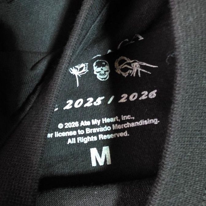 レディ・ガガ ENGLISH DATE BACK SS TEE レディ・ガガ ENGLISH DATE