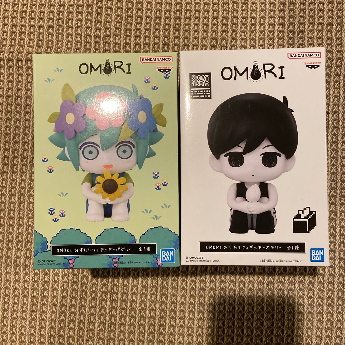 OMORI おすわりフィギュア オモリ バジル 2種セット｜Yahoo!フリマ（旧