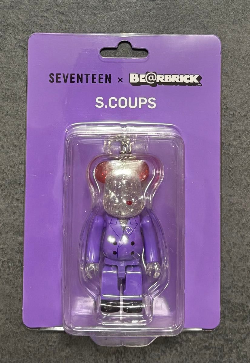 新品【ホシ】seventeen BE@RBRICK ベアブリック 100% メディコムトイ