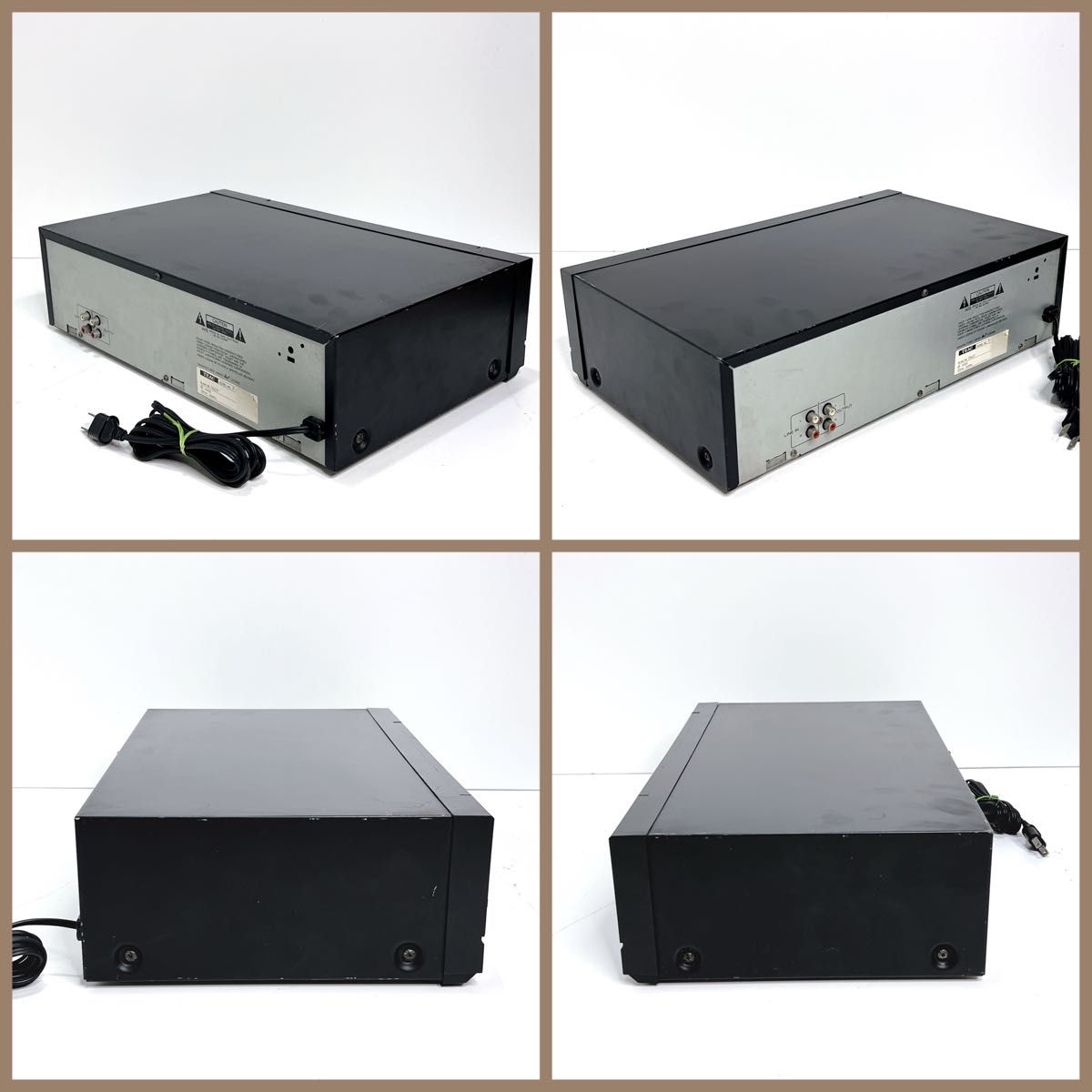 良品・動作品】 TEAC R-606X カセットデッキ ティアック 再生OK オート