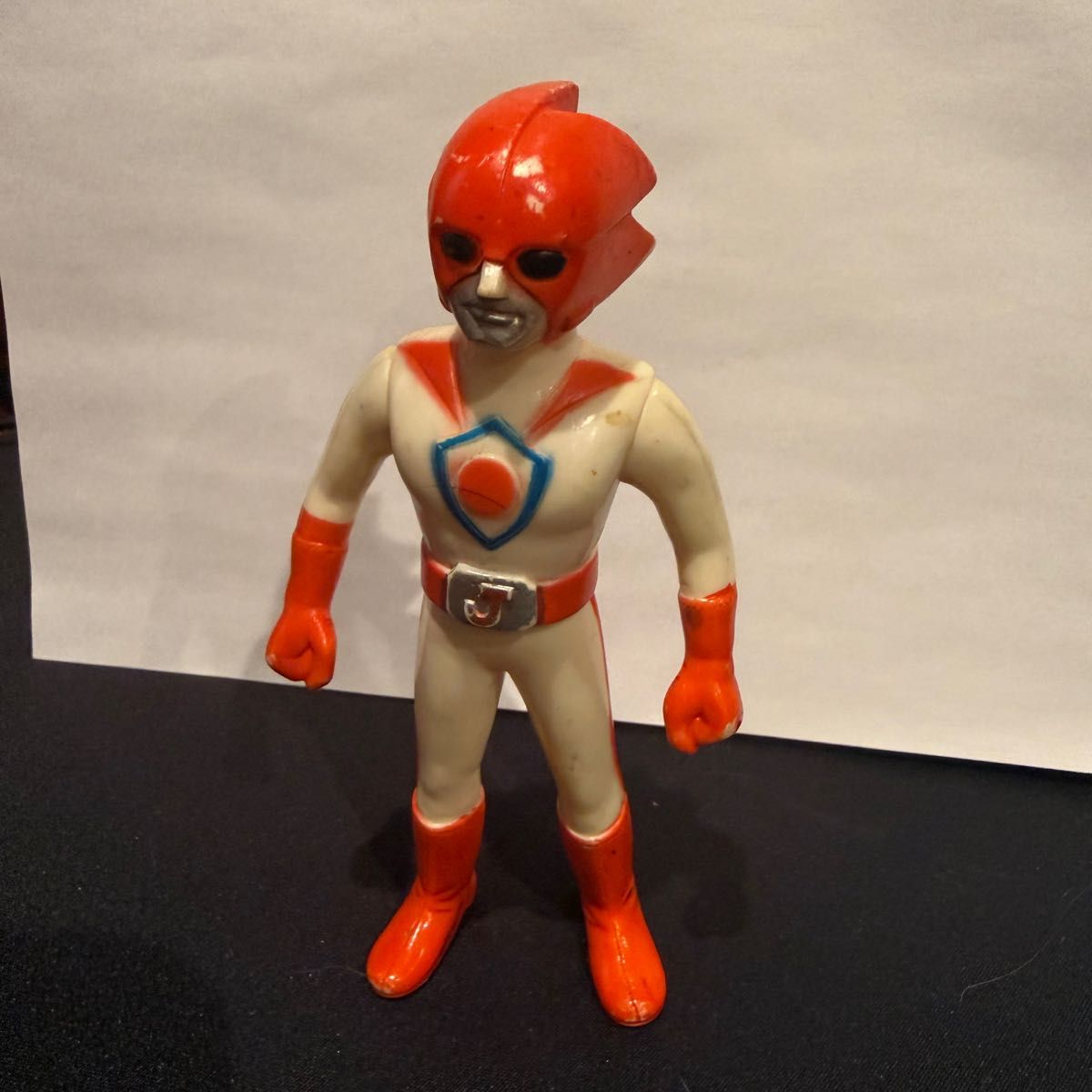 バトルフィーバーJ 4体 特撮 ヒーロー ソフビ 1979年 当時物 ポピー