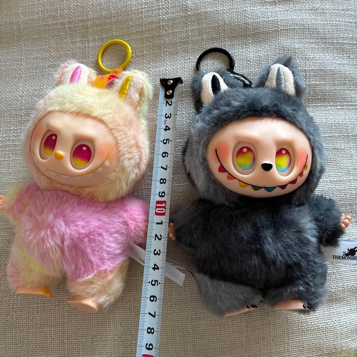 THE MONSTERS LABUBU ラフフ ぬいぐるみ キーホルダー 2点セット