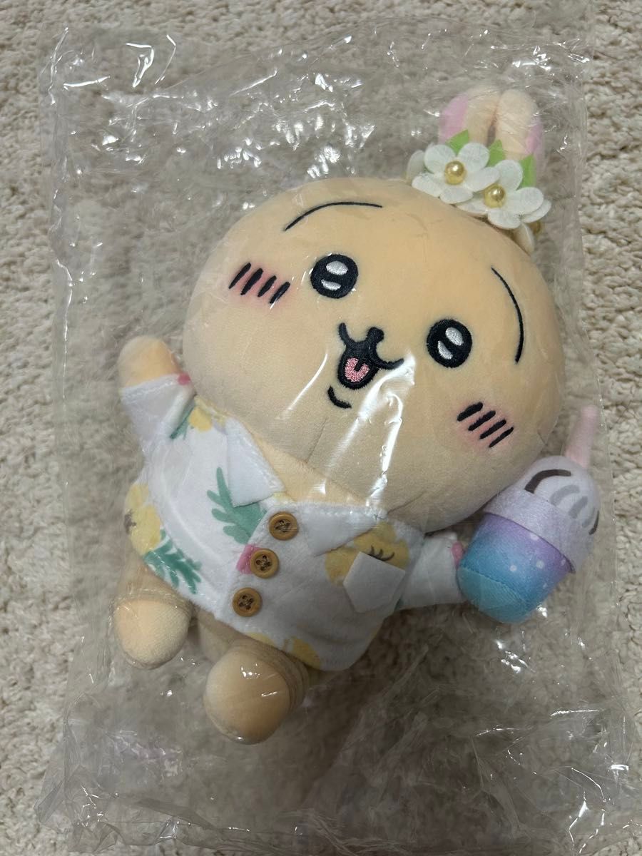 初回生産分 ちいかわ 旅行行きたいぬいぐるみS うさぎ 初版 ちいかわ