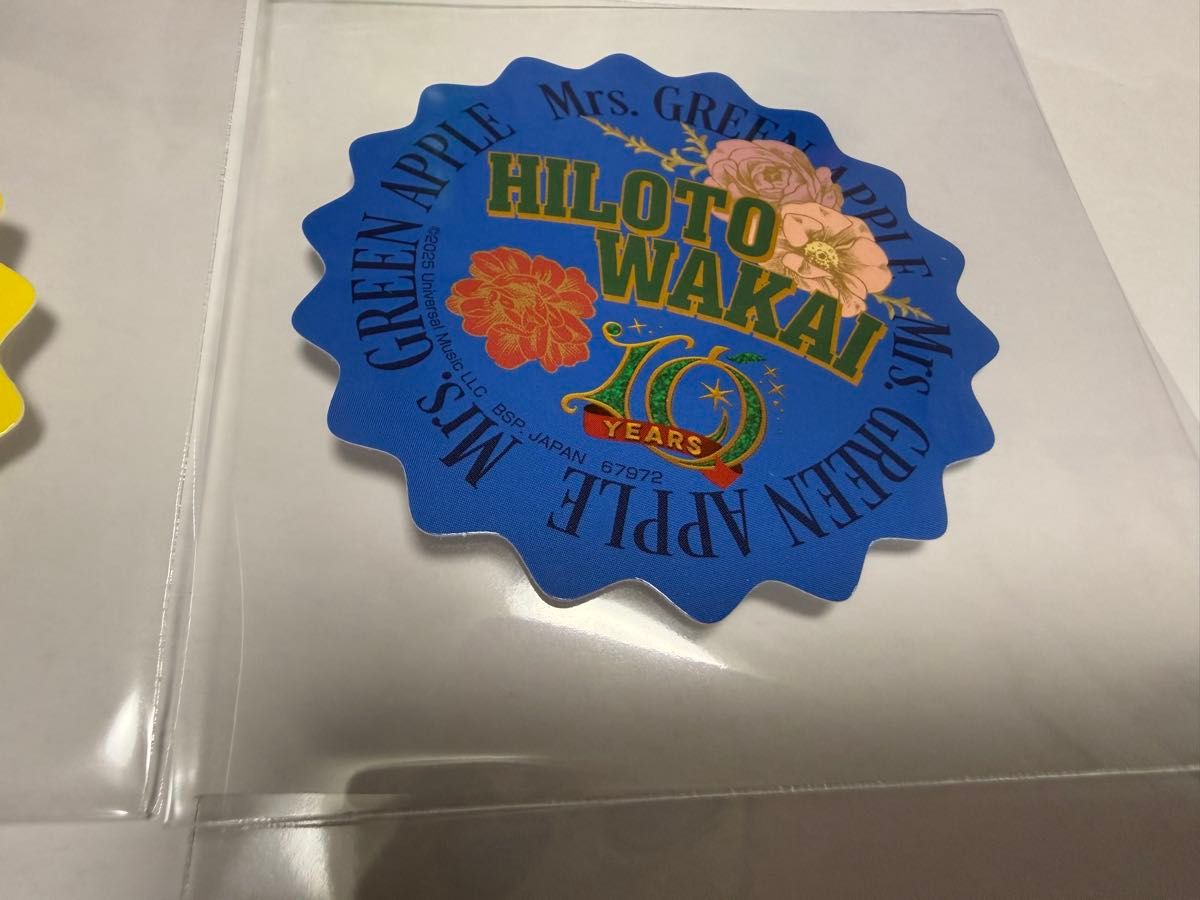 ミセスグリーンアップル ステッカーセット Mrs GREEN APPLE 大森元貴